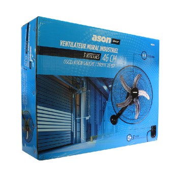 Ason Decor Industrial Wall Fan - 46 cm