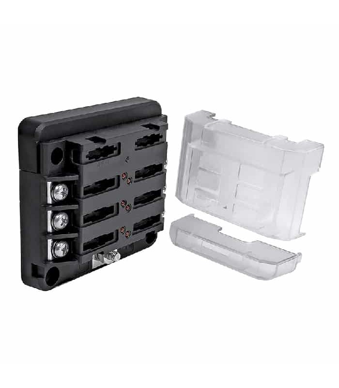 PureVolt Modular Blade Fuse Blocks - 6-Way