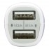 Ason Tech Chargeur USB 2.1 pour voiture - 2 Ports - Blanc