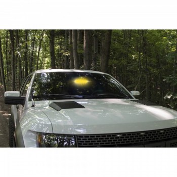  Lumière DEL Stroboscopique 12V Pour Tableau De Bord Ambre