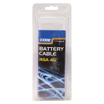 Exide Vehicle Battery Cable - 4 AWG - 45 in