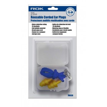 ROK Reusable Corded Ear Plugs