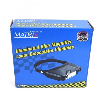 Matrix Canada Illuminated Bino Magnifier