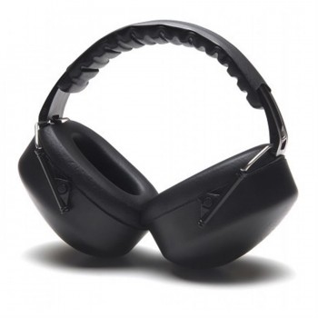 Pyramex Hearing Protection NRR 26db Headband Earmuffs Black