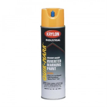 Peinture aérosol inversée pour marquage 482g Orange Fluorescente de Krylon