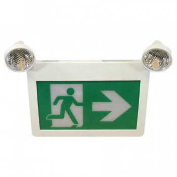 PureVolt  Enseigne de sortie de secours au DEL avec éclairage d'urgence