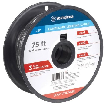 Westinghouse Landscape Lighting Cable - 18 Gauge - 75 ft