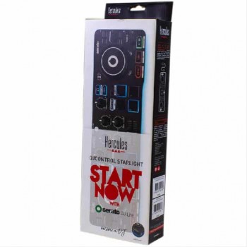 Hercules Contrôleur DJ «Starlight» avec Serato DJ lite