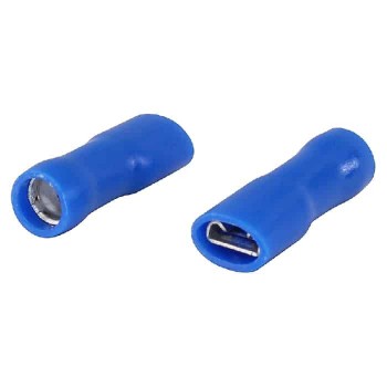 PureVolt Terminal lame isolé femelle - .187" - 16-14 AWG - Bleu - Paquet de 10