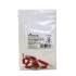 PureVolt Bullet Terminal - Male - 4 mm - 22-16 AWG - Red - Pack of 10