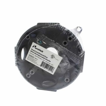 PureVolt Boîte de jonction électrique ronde étanche - Simple - 1-9/16"