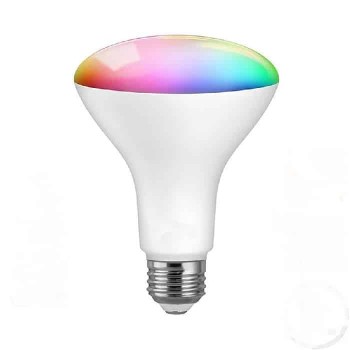 Wi-Fi Smart LED Bulb - BR30 - 8W - E26 - White and RGB