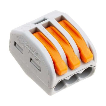 Écrou à levier 3 conducteurs - 28AWG/12AWG - 600V - 20A - Paquet of 10