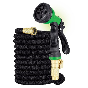 Ason Patio Expandable Garden Hose with 8-Pattern Water Pistol - 15 m