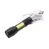 PureVolt Mini Rechargeable LED Flashlight with Belt Clip - 3 Modes