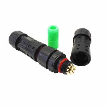 PureVolt Waterproof M12 Connector for 26/24 AWG Cable - IP67 - 8 Pin - Male/Female