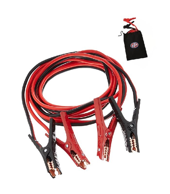 Câbles de survoltage avec sac de rangement pour batterie 12V - 350A - 8 AWG - 3m