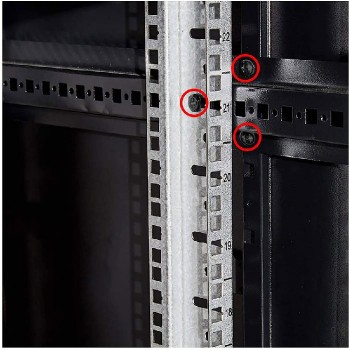 RedLink Server Shelf Cage Screws and Bolts Set - #10-32 X 16 mm - Pack of 50