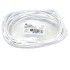 PureVolt Fil électrique multibrins plat - 2C/18 AWG - SPT-1 - FT2 - Blanc - 5 m