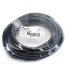 PureVolt Câble de fils mutlibrins - 2C/18 AWG - SVT - FT2 - Noir - 5 m