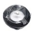 PureVolt Multi-Stranded Wire Cable - 3C/14 AWG - SJT - FT2 - Black - 15 m