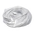 PureVolt Câble de fils multibrins - 3C/16 AWG - SJT - FT2 - Blanc - 15 m