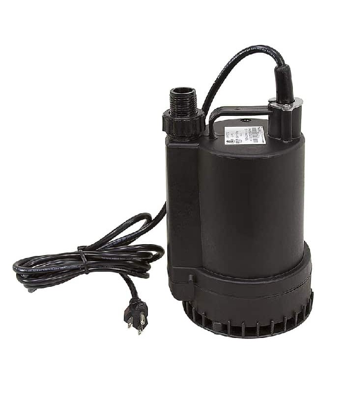 All-Purpose Submersible Pump - 1/6 HP - 4921 liters/hour - Refurbished