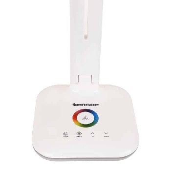 LED Desk Lamp with RGB Color Changing Base - 7W - White