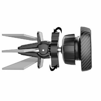 Ason Tech Support de téléphone magnétique pour grille d'aération de voiture