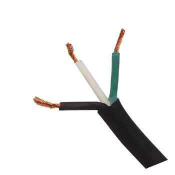SJOOW "Cabtire" Cable - 3C/14 AWG - Black - Sold by Meter
