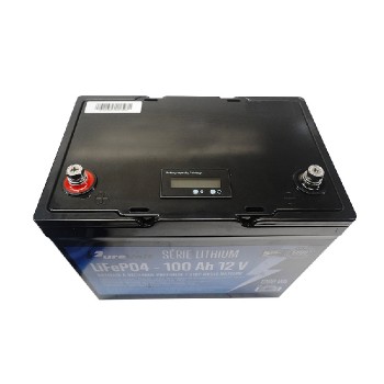 PureVolt Sealed Lithium Battery - 12 V - 100 Ah - 1280 Wh - LifePo4