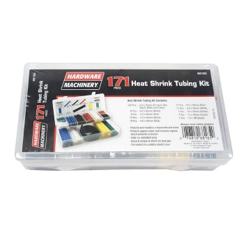 2:1 Ratio Heat Shrink Tubing Set - 10-Size - Various Colors - 171-Pieces