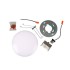 8 in. Dimmable Flush Mount LED Recessed Light - Round - CCT