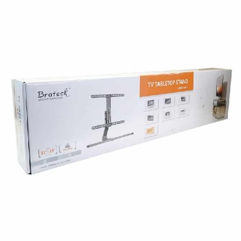 Brateck Support de table pivotant pour téléviseur à écran plat ou incurvé de 37" à 75" - 40 Kg