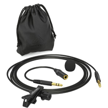 Behringer Lavalier Cardioid Condenser Microphone for Mobile Devices - 3.5 mm