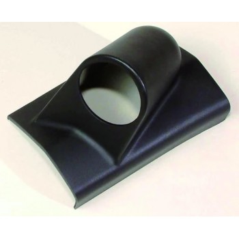 Support noir pour 1 manomètre 52 mm / 2 po. AL-01B