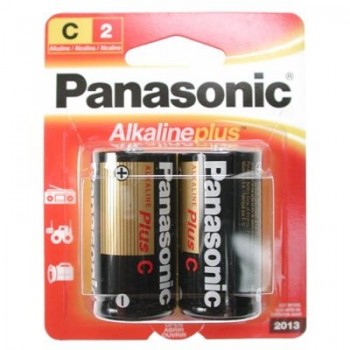 Paquet de 2 piles C de Panasonic Plus