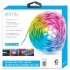 eLink 16.5ft (5m) 80 RGB LED Strip Light with remote control