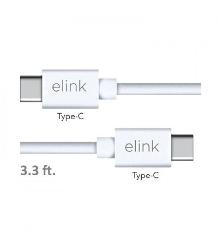 eLink 3.3ft Type-C to Type-C cable