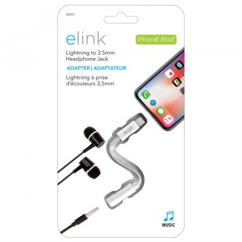 eLink Adaptateur Lightning à écouteurs