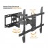 DJ Style Heavy-Duty Steel Full-Motion TV Wall Mount 37-80 in. LED