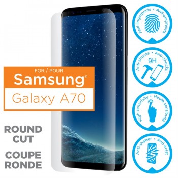 Protecteur en verre trempé pour Samsung Galaxy A70 de eLink