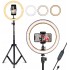 PowerDEL 10 in. LED Light 3 modes w/Tripod