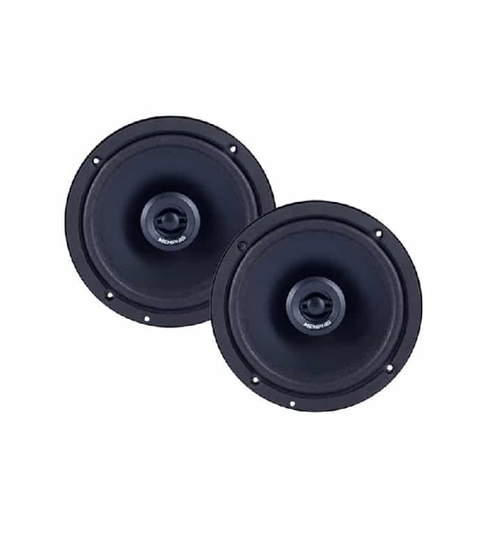 Memphis Haut-parleur coaxial de 6.5 pour véhicule - 2 voies - 30W RMS - Noir - Paire