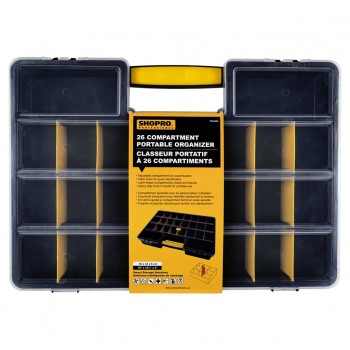 SHOPRO 26-Compartment Portable Organizer