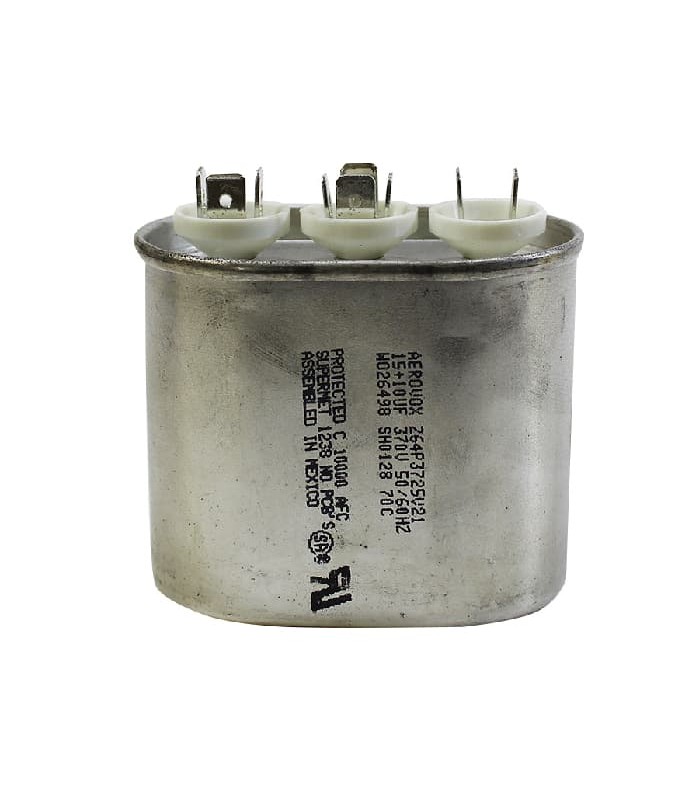 AC Capacitor - 15 + 10 µF - 370 Vac