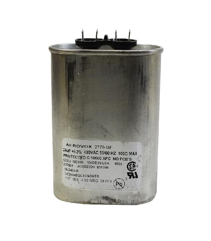 AC Capacitor 24 µF - 480 Vac