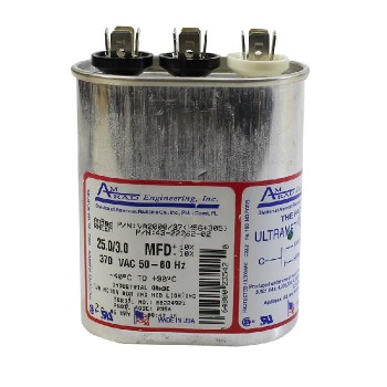 AC Capacitor - 25 + 3 µF - 370 Vac