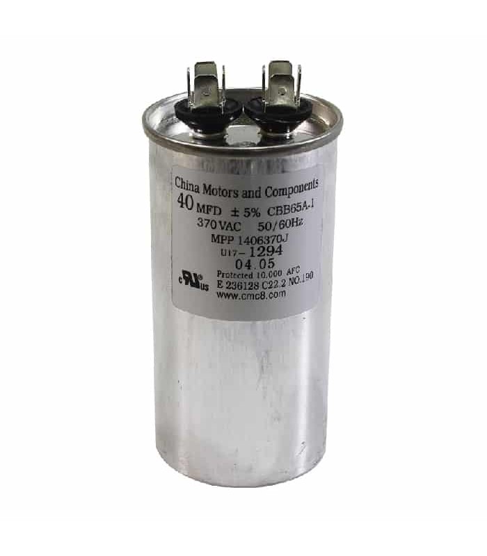 AC Capacitor - 40 Mfd - 370 Vac