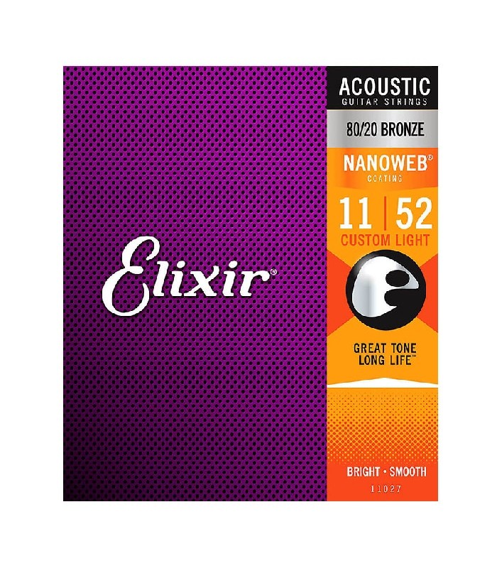 Acoustic Guitar String - 11/52 - Set of 6 Strings